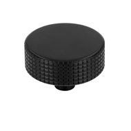 Cabinet Knob - 38mm - Black Matt Finish